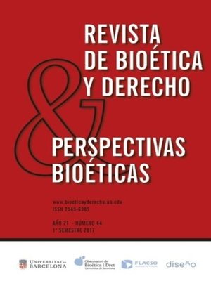 cover image of Perspectivas Bioeticas  Nº 44